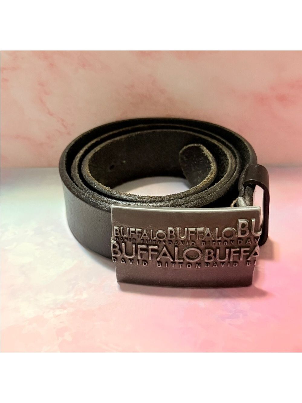 VTG Buffalo David Bitton Brown Belt Bag - Picture 2 of 8